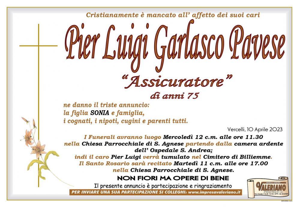 PIER LUIGI GARLASCO PAVESE