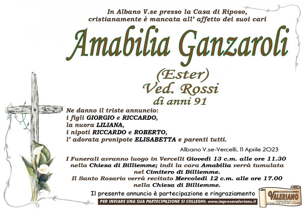 AMABILIA GANZAROLI
