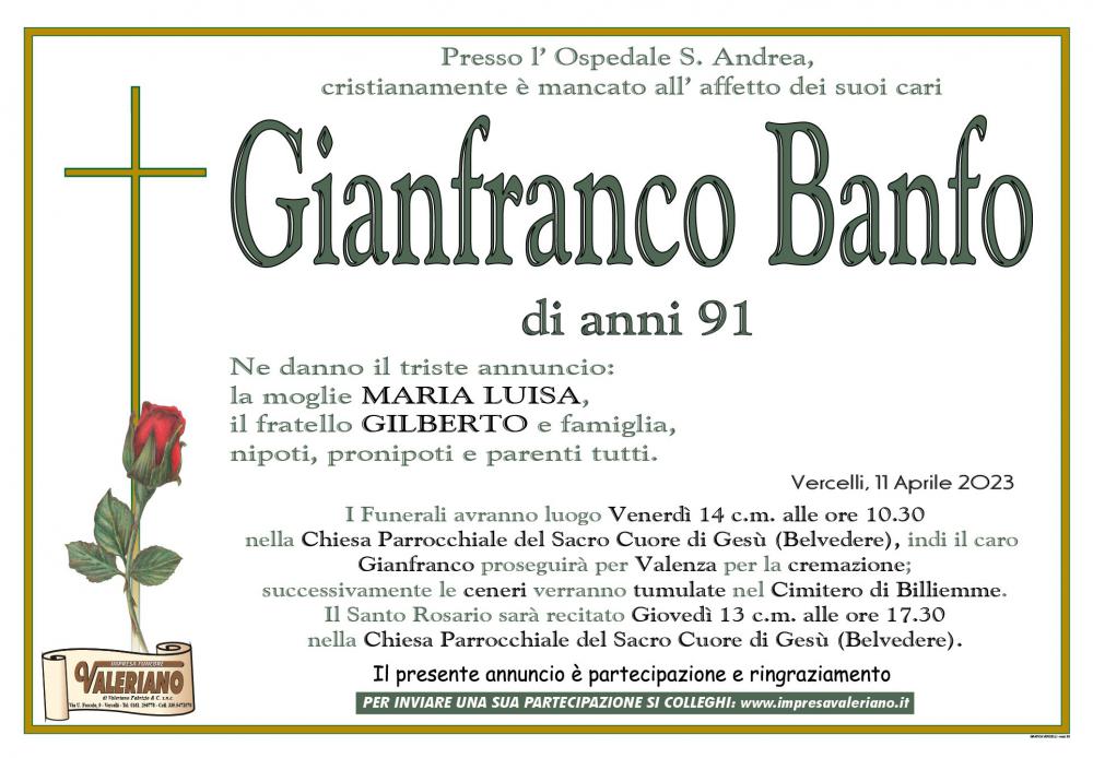 GIANFRANCO BANFO