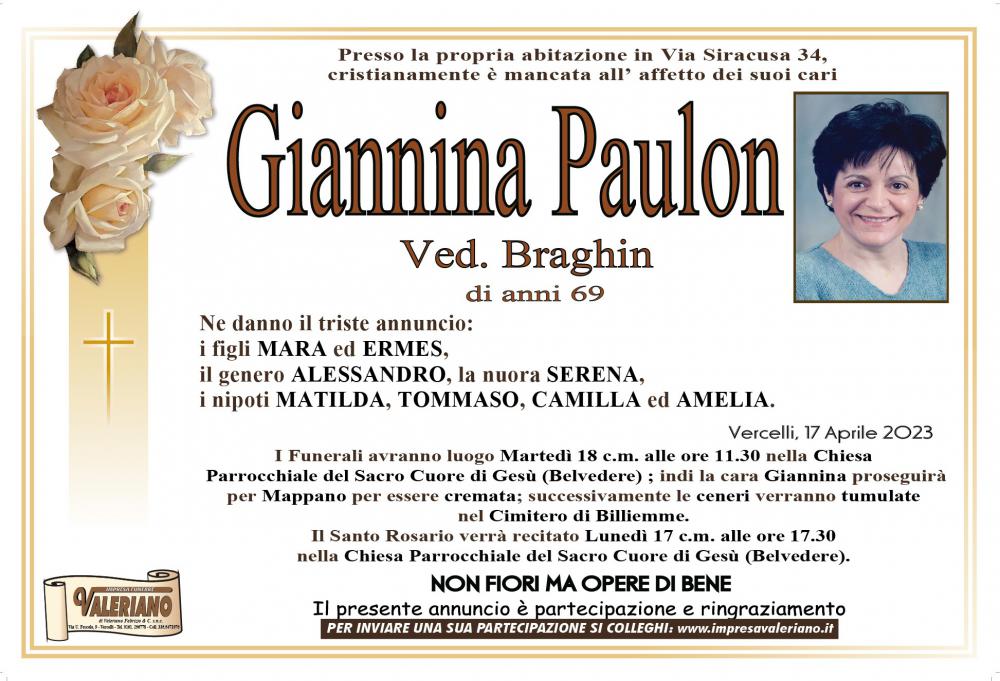 GIANNINA PAULON