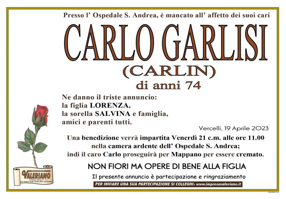 CARLO GARLISI