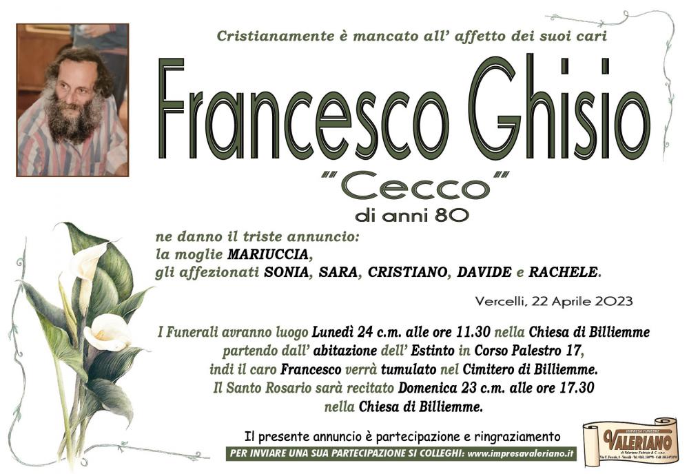 FRANCESCO GHISIO