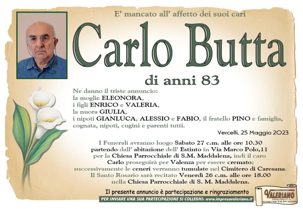 CARLO BUTTA