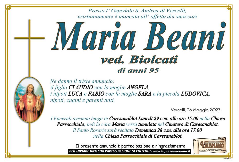 MARIA BEANI