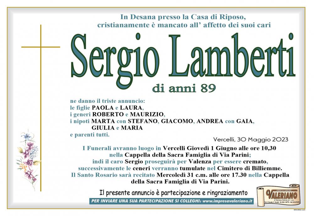SERGIO LAMBERTI