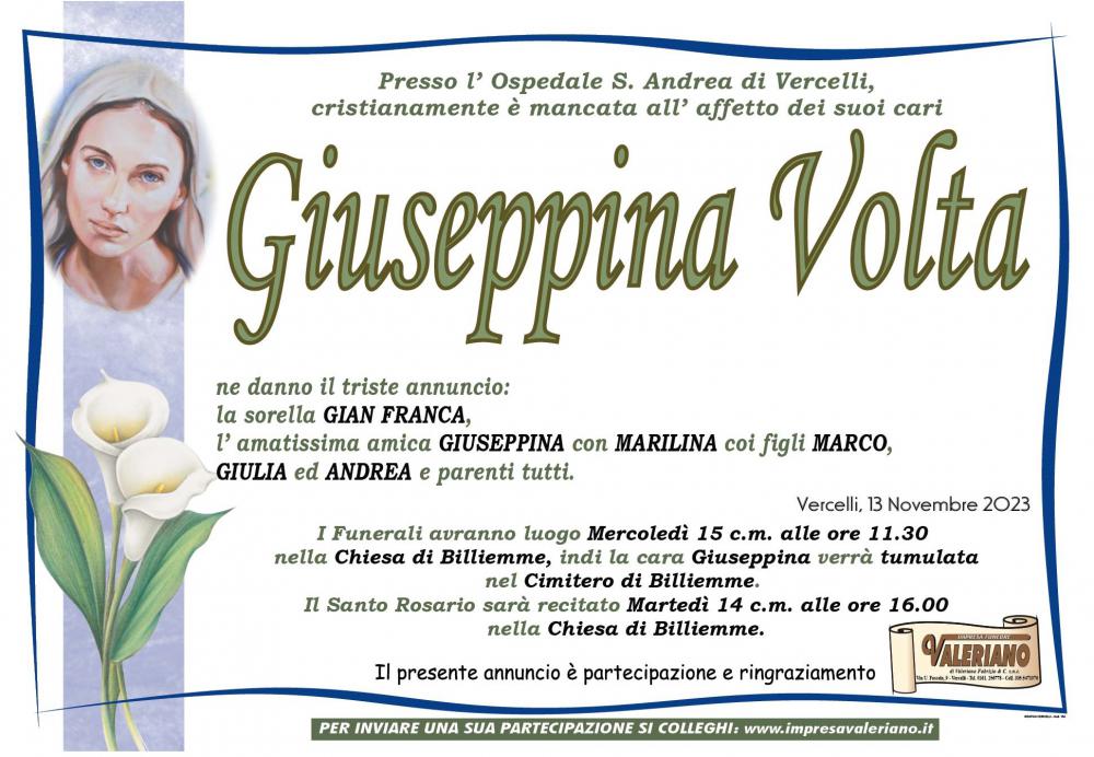 GIUSEPPINA VOLTA