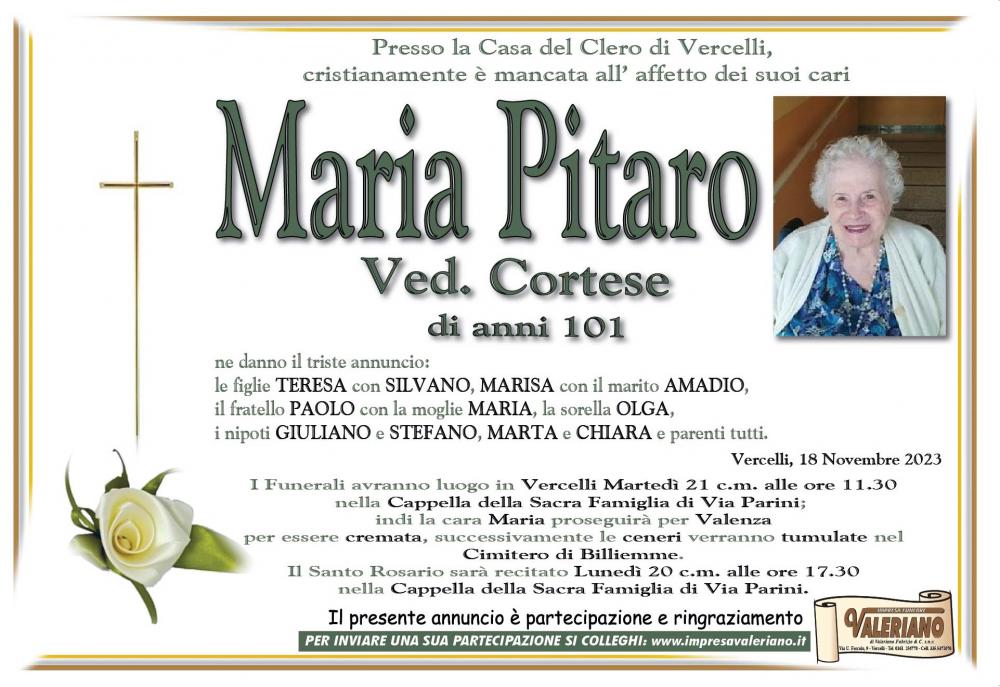 MARIA PITARO