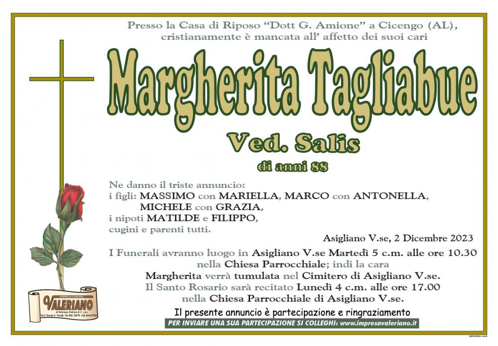 MARGHERITA TAGLIABUE