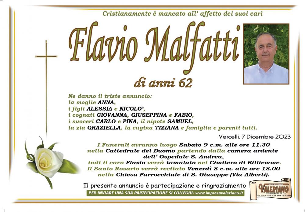 FLAVIO MALFATTI