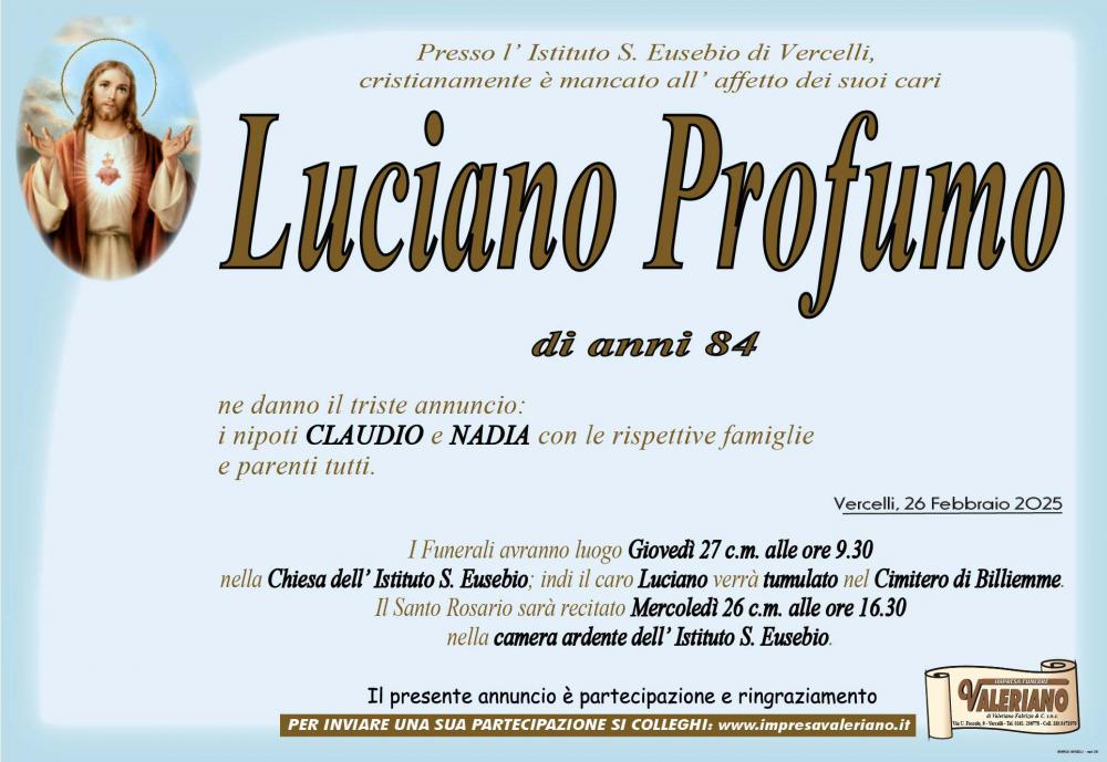 LUCIANO PROFUMO