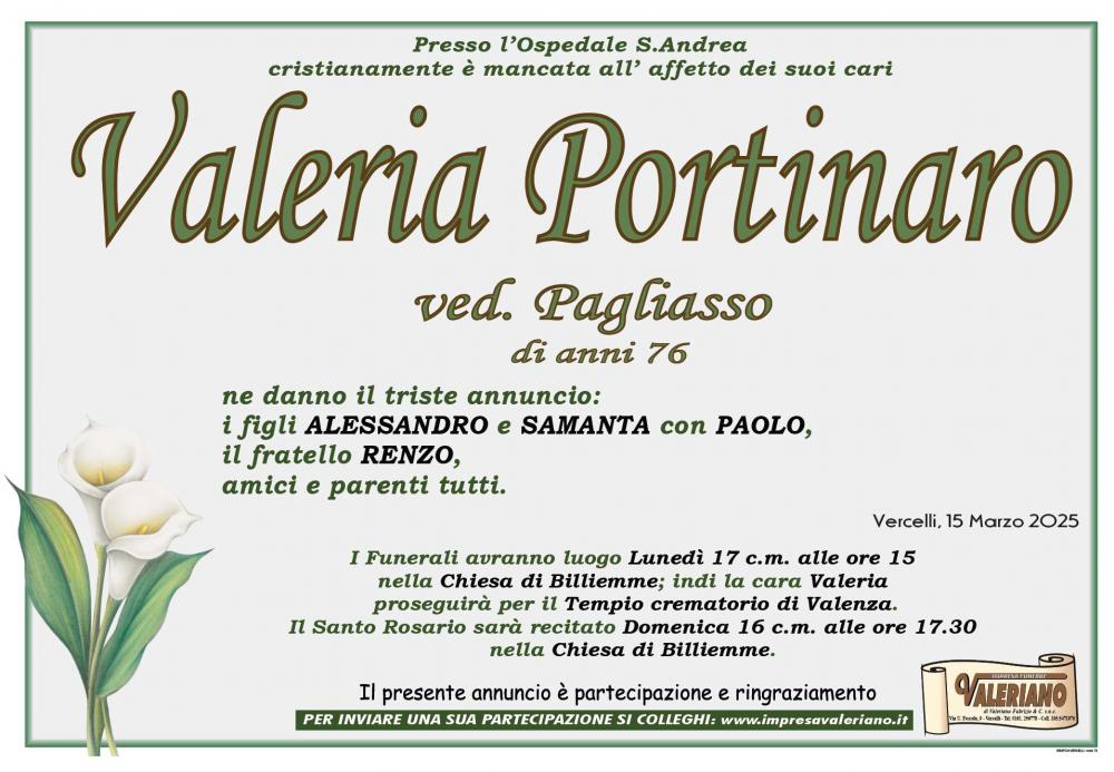 VALERIA PORTINARO
