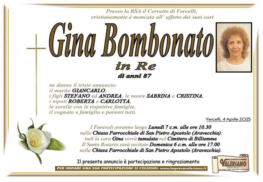 GINA BOMBONATO