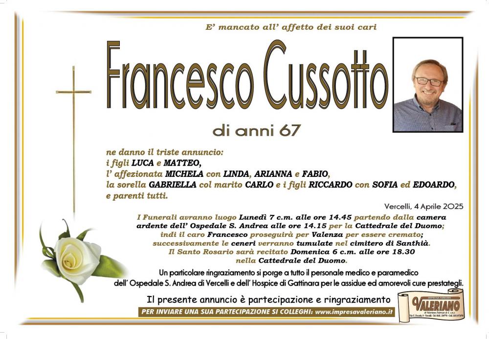 FRANCESCO CUSSOTTO
