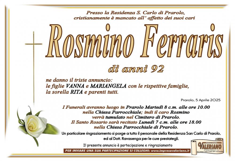 ROSMINO FERRARIS