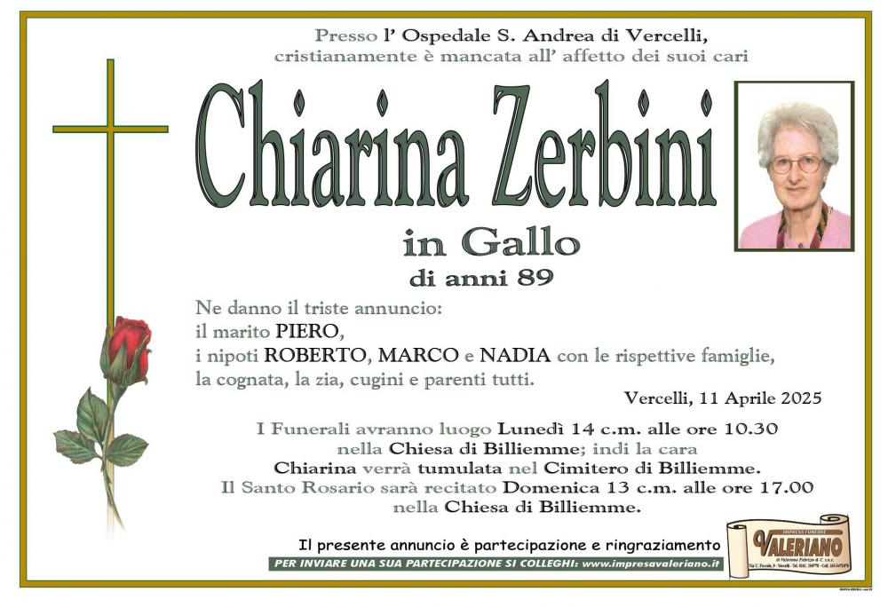 CHIARINA ZERBINI