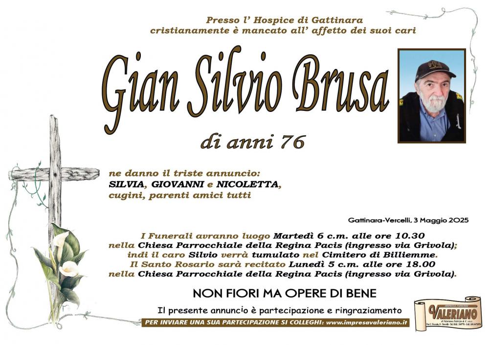 GIAN SILVIO BRUSA