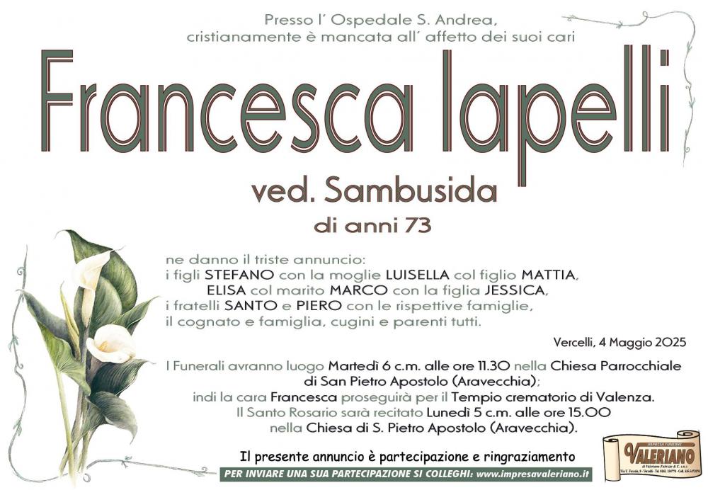 IAPPELLI FRANCESCA