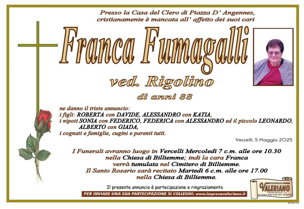 FRANCA FUMAGALLI