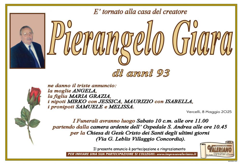 PIERANGELO GIARA