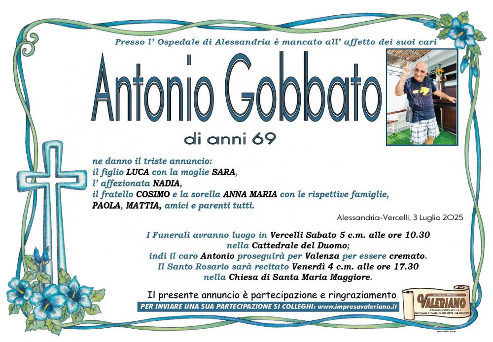 ANTONIO GOBBATO
