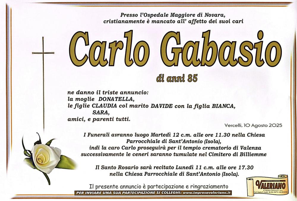 CARLO GABASIO