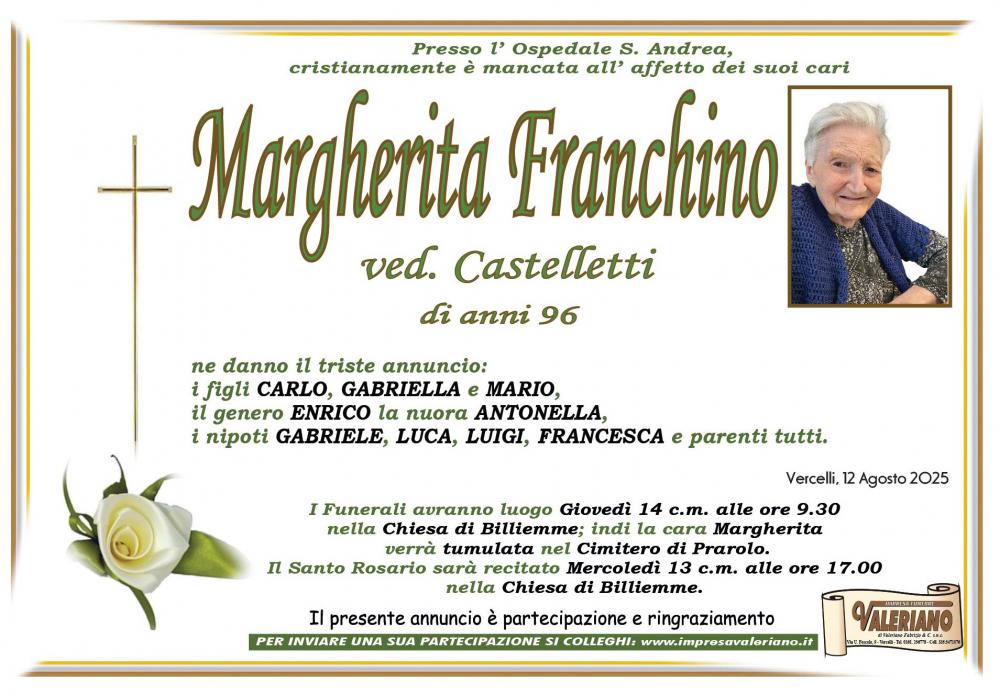 MARGHERITA FRANCHINO