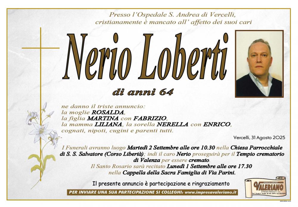 NERIO LOBERTI