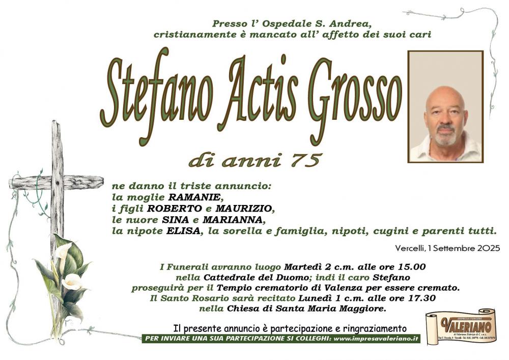 STEFANO ACTIS GROSSO