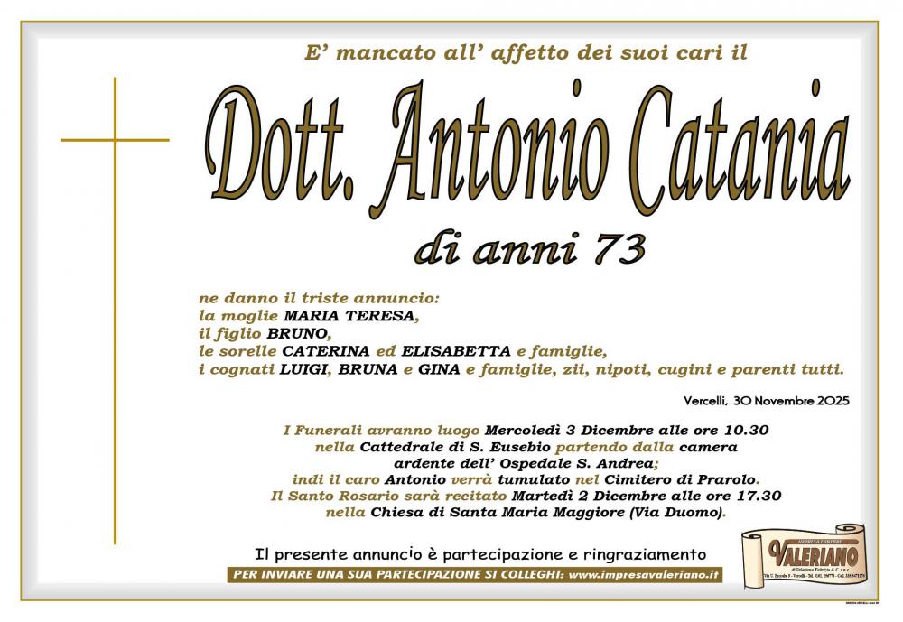 DOTT. ANTONIO CATANIA