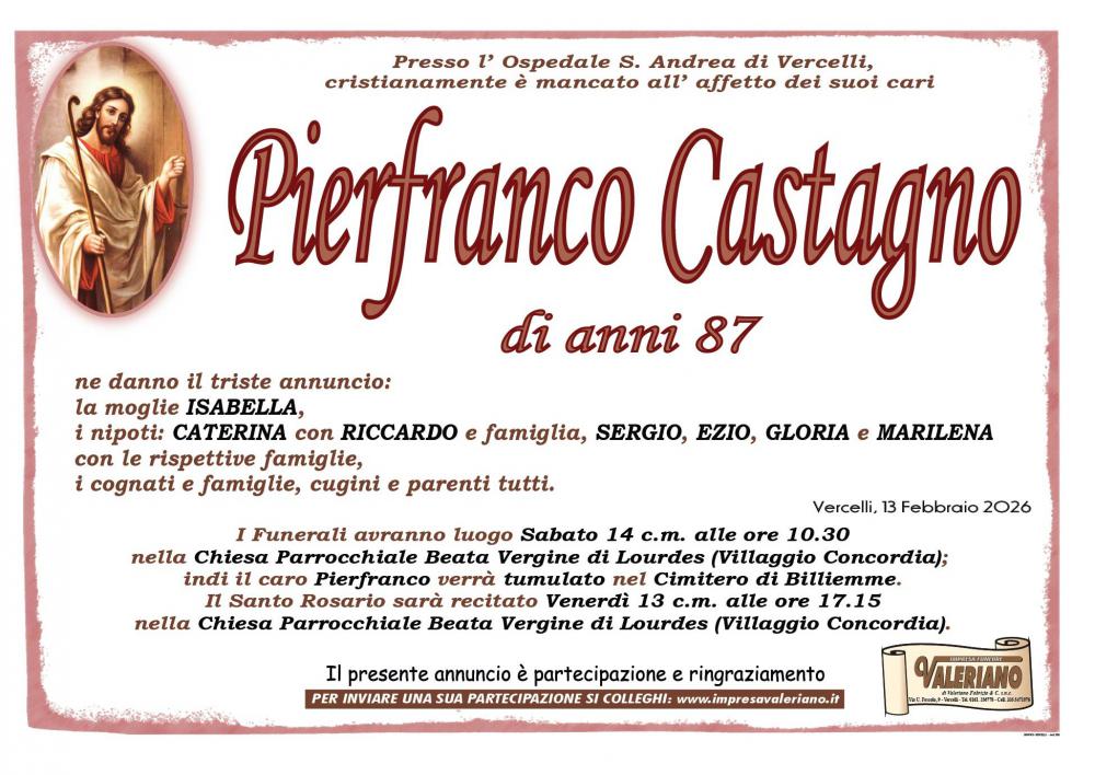 PIERFRANCO CASTAGNO