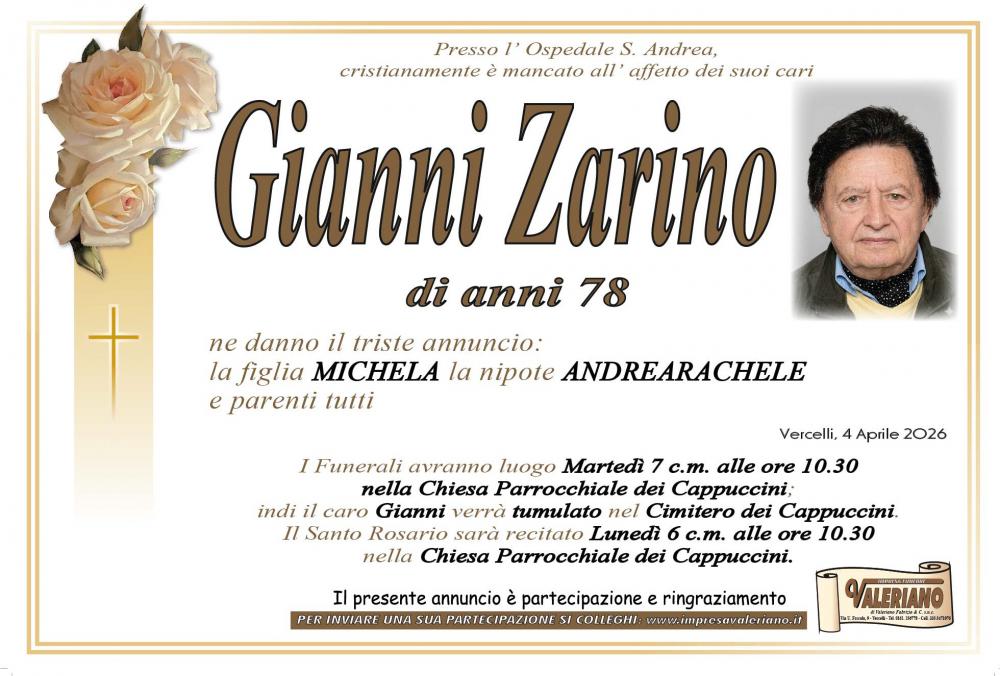 GIANNI ZARINO