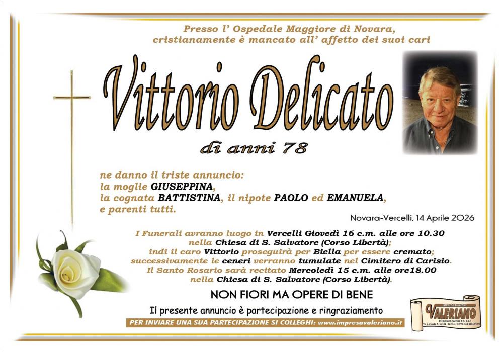 DELICATO VITTORIO