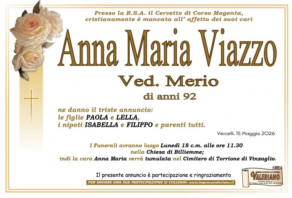ANNA MARIA VIAZZO