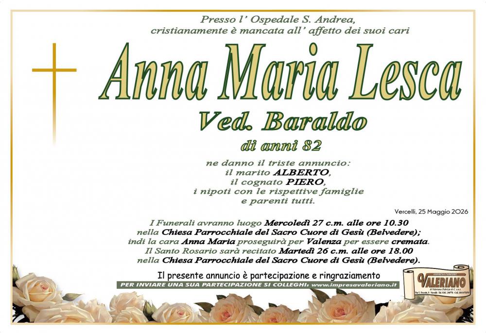 ANNA MARIA LESCA
