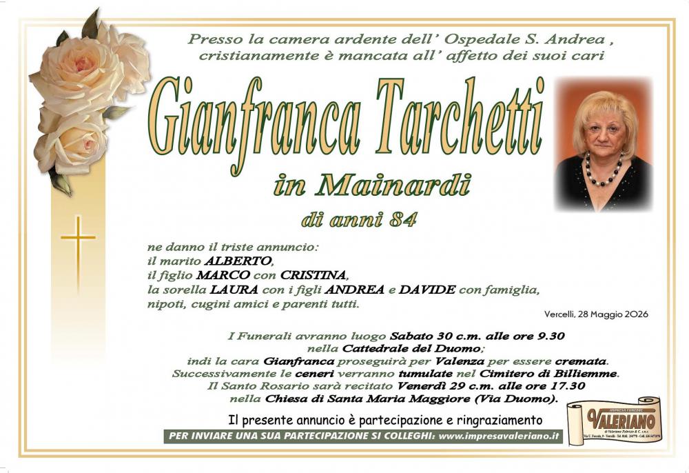 GIANFRANCA TARCHETTI