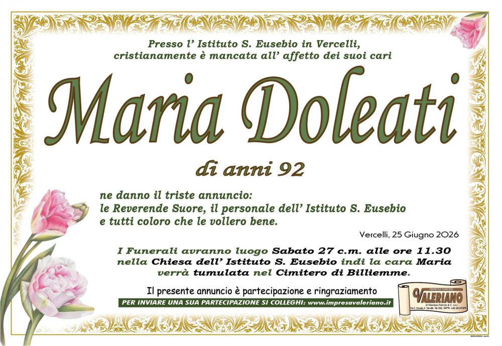 MARIA DOLEATI