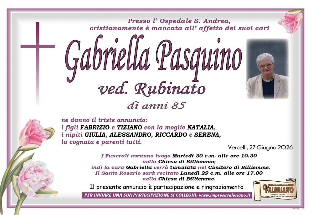 GABRIELLA PASQUINO