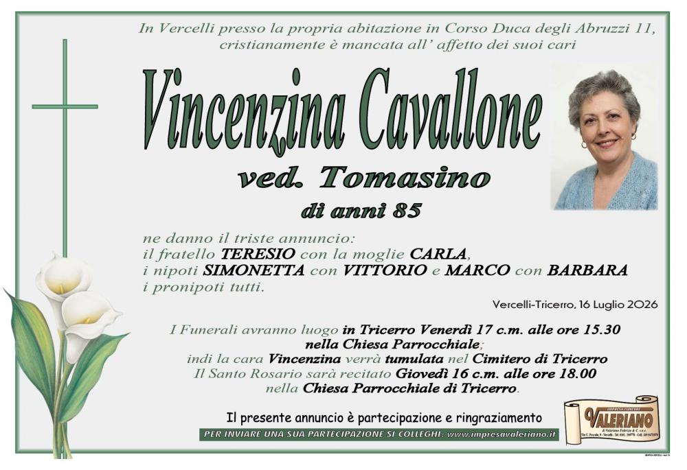 VINCENZINA CAVALLONE