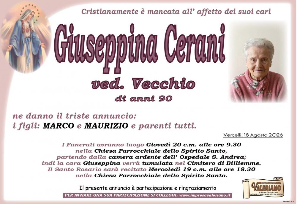 GIUSEPPINA CERANI
