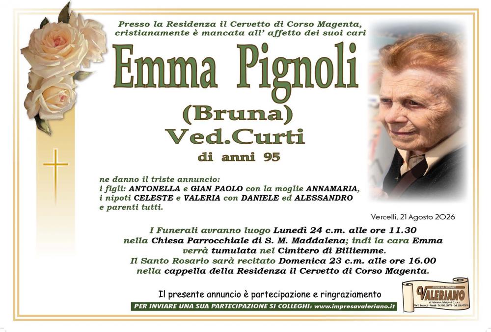 EMMA PIGNOLI