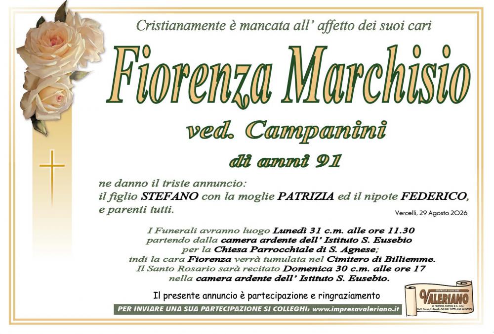 FIORENZA MARCHISIO