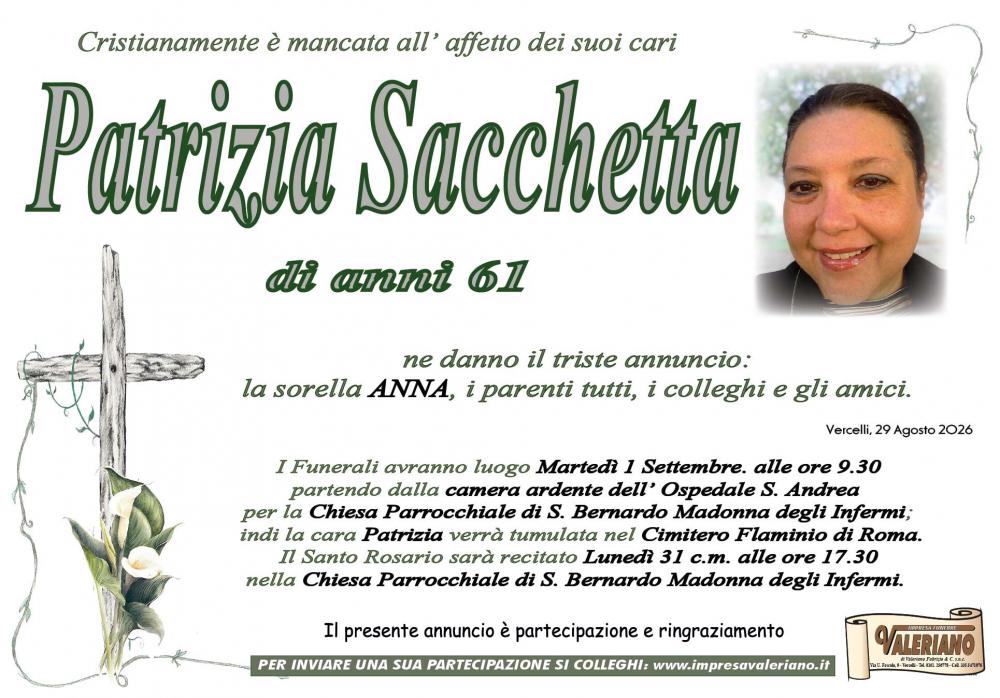 SACCHETTA PATRIZIA