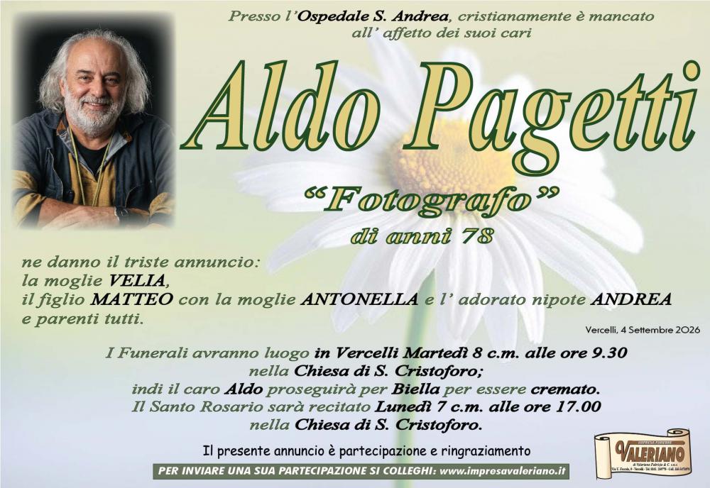 ALDO PAGETTI