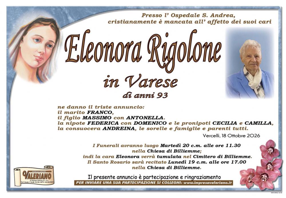 ELEONORA RIGOLONE